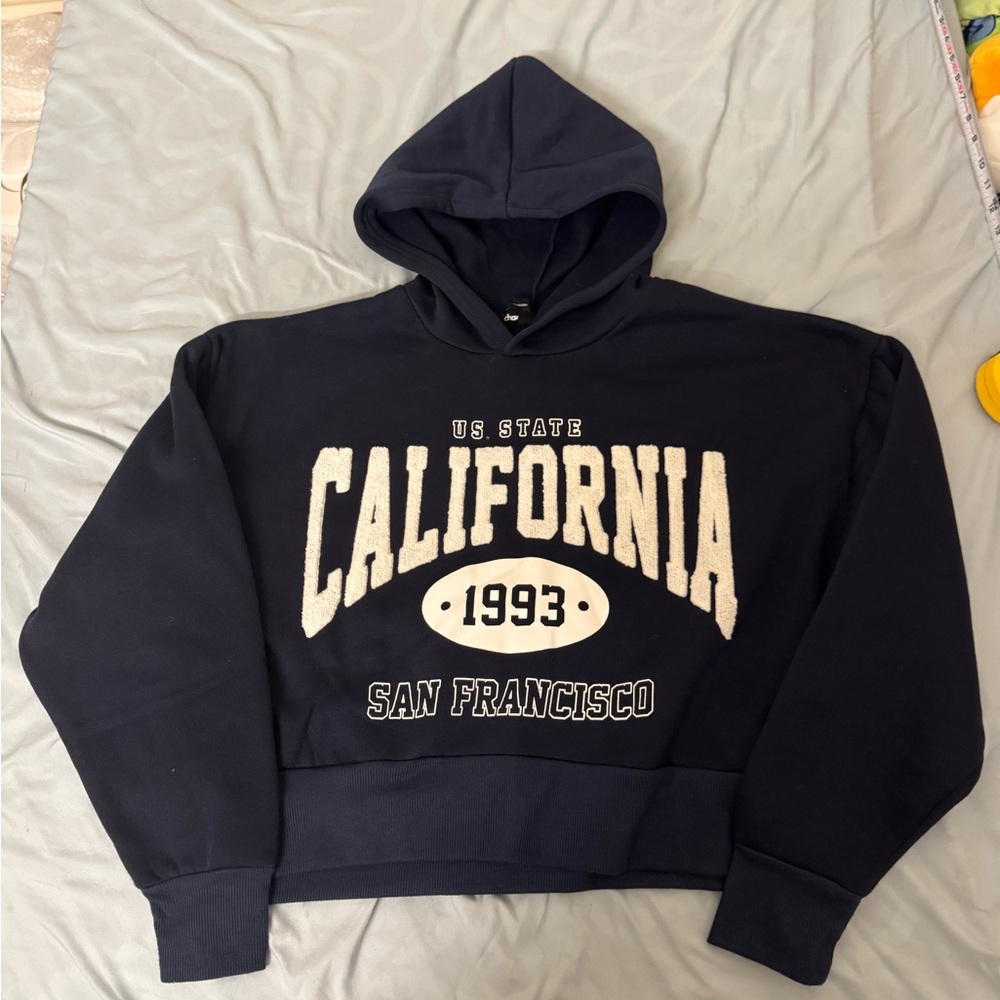 Navy Blue California Hoodie